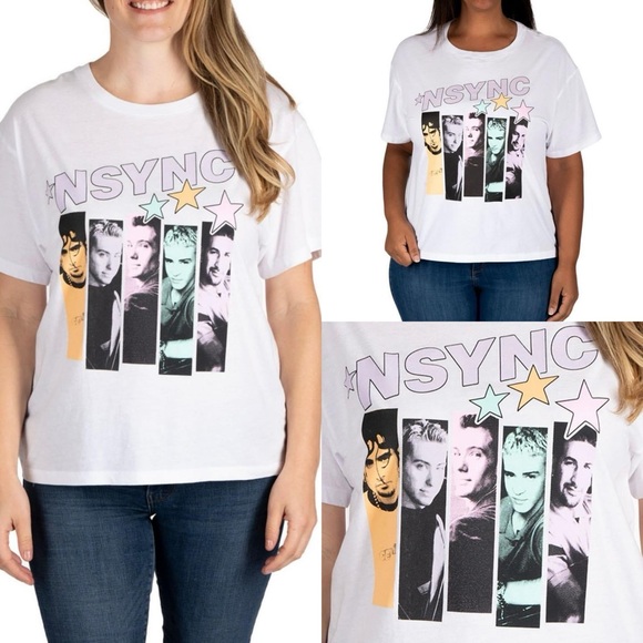 *NSYNC Licensed Women’s Soft Short Sleeve Tee shirt. - Picture 4 of 8